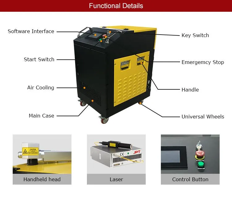 MRJ-Laser 200w clean laser rust removal