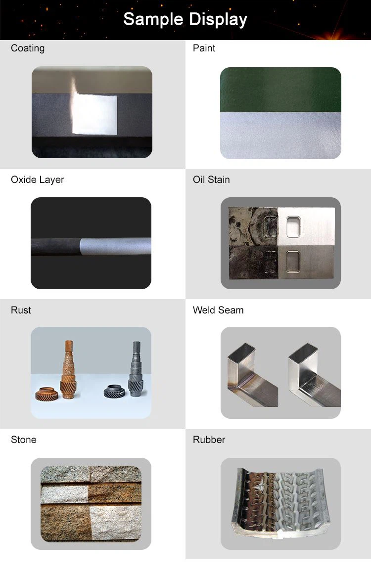 MRJ-Laser portable laser paint removal machine application