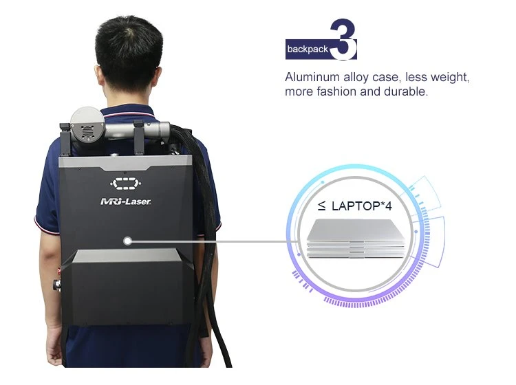 100W backpack laser cleaning machine details (5) 100W backpack laser cleaning machine details (5)