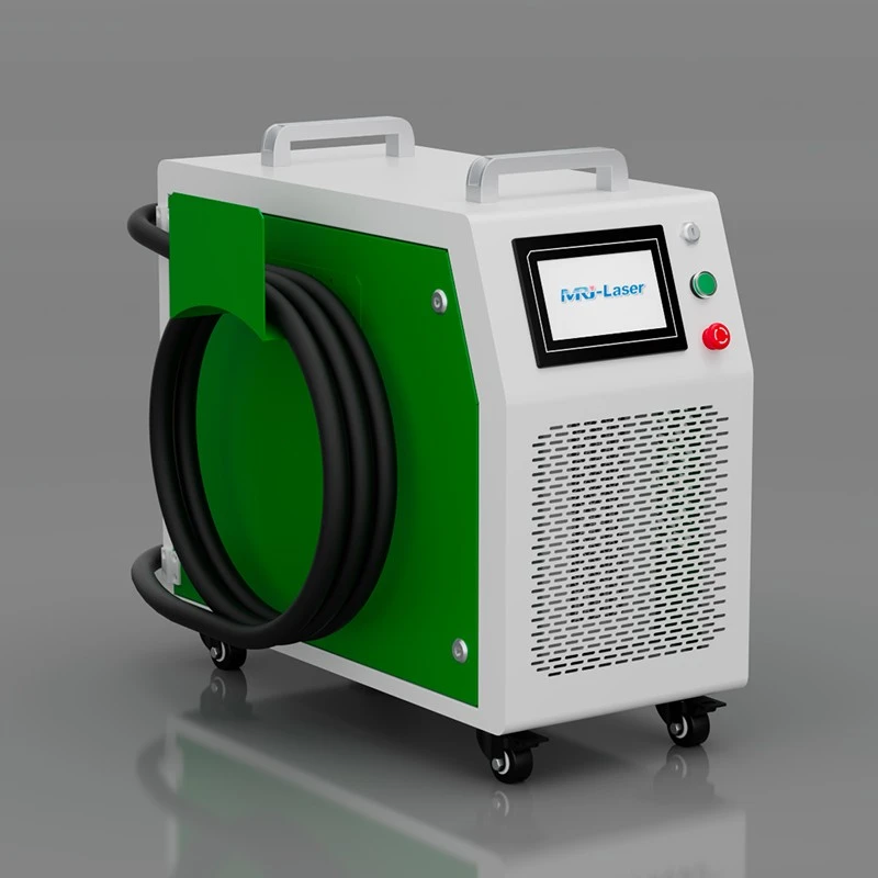 Economical Mini Type 1200 Watt CW Laser Cleaning Machine For Stone Statue, Tile, Bricks Cleaning