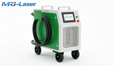 Mașină portabilă de curățare cu laser CW cu răcire cu aer de 2000 W pentru îndepărtarea ruginii