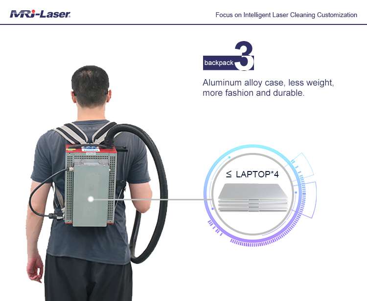 Backpack size laser cleaning machine05 Backpack size laser cleaning machine05