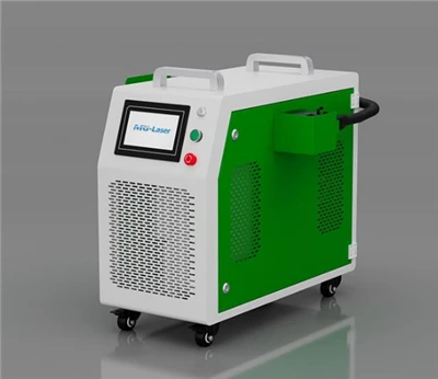 Mașină portabilă de curățare cu laser CW cu răcire cu aer de 2000 W pentru îndepărtarea ruginii