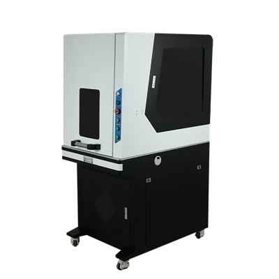 Mașină de marcat cu laser cu fibră de 50 W cu protecție cu laser clasa IV