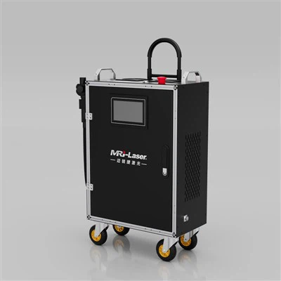 Valisă 300 W Puls Laser Wave Laser Mașină de curățat pentru curățarea pereților exteriori în aer liber