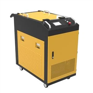 1000W 1500W CW Fibra laser masina de curatat cu laser rapida viteza de mare curățenie