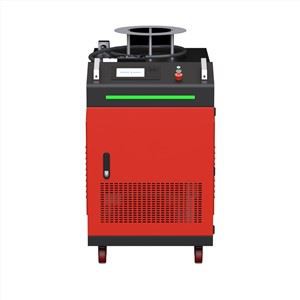 Mașină de curățare continuă cu laser de 2000W cu fascicul optic dual