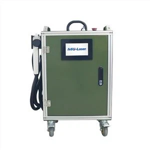 Mașină de curățat cu laser pulsat de 200 W pentru restaurarea camioanelor, laser tip bagaje.